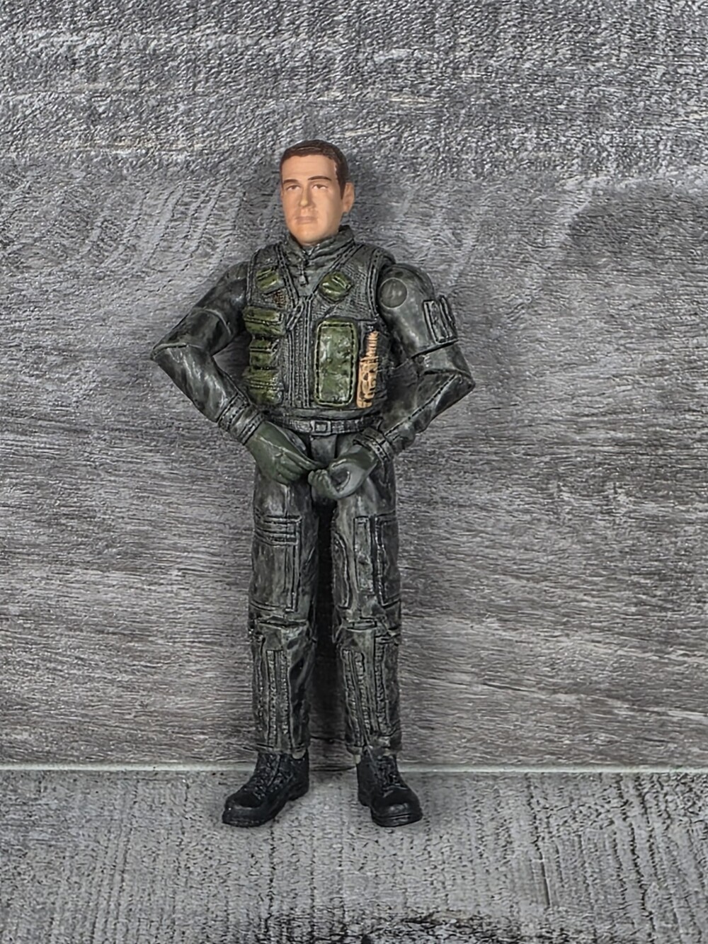 Blue Box Int. 1:18 Elite Force Soldier Action Figure 2002 Vtg g78e